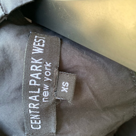 Brand New Central Park West Blouse cut-off shoulder bow-tie - Picture 4 of 7